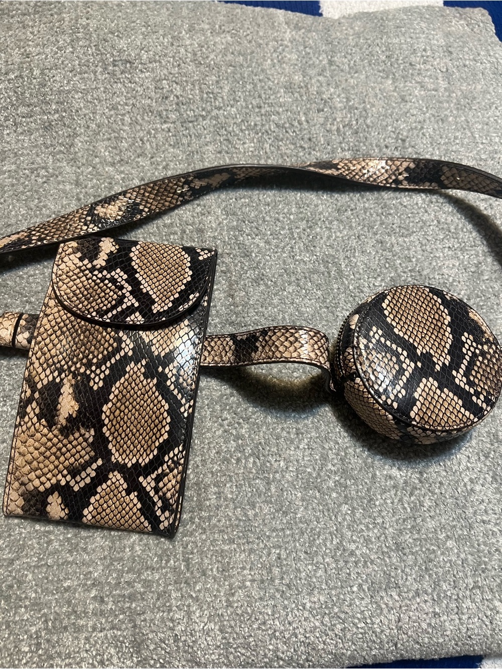 Cuyana Snake Skin Convertible Belt Bag - Picture 10 of 11